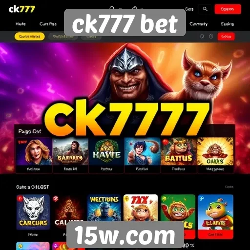 Facilidade de navegação na plataforma ck777 bet